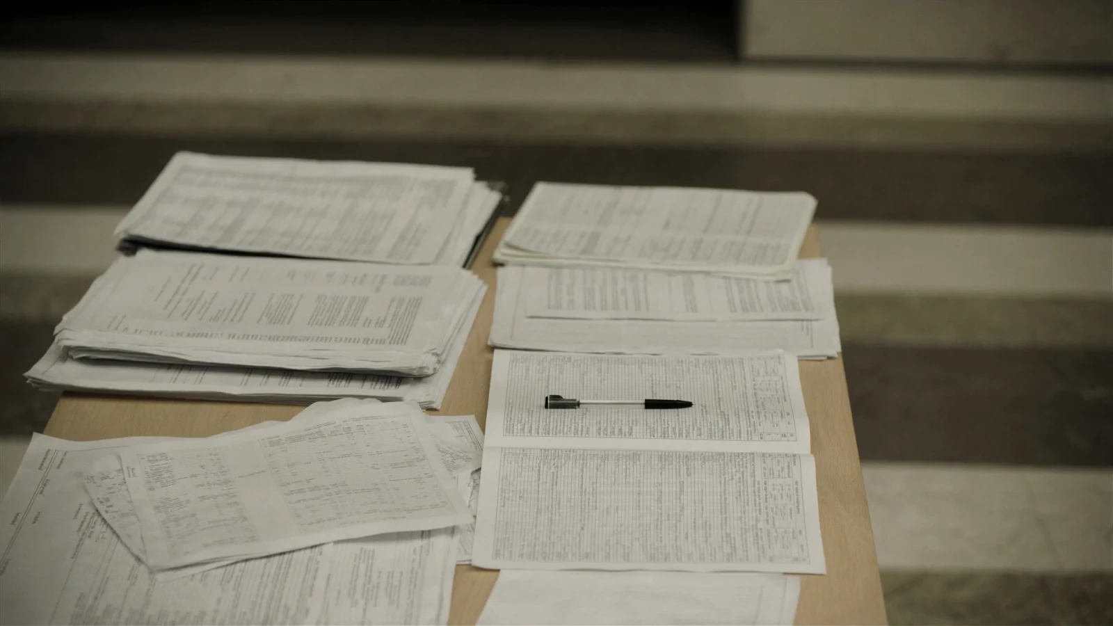 Documentos de gestão de locação organizados